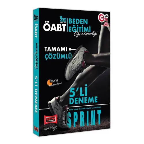 Yargı 2021 ÖABT SPRINT Beden Eğitimi Öğretmenliği Çözümlü 5li Deneme