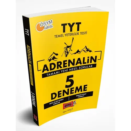 Yargı 2021 TYT Adrenalin 5 Deneme Sınavı