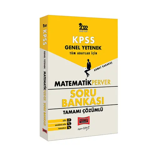 Yargı 2022 KPSS Genel Yetenek MatematikPerver Tamamı Çözümlü Soru Bankası