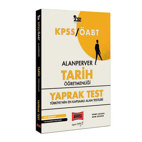 Yargı 2022 ÖABT AlanPerver Tarih Öğretmenliği Yaprak Test