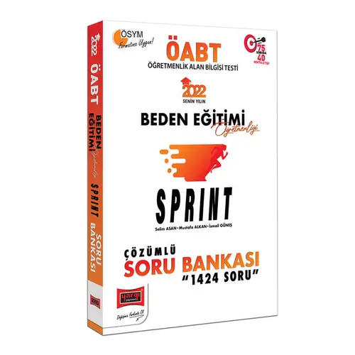 Yargı 2022 ÖABT Beden Eğitimi Öğretmenliği Sprint 1424 Soru Tamamı Çözümlü Soru Bankası