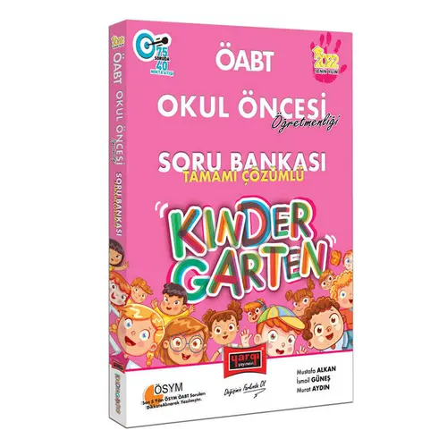 Yargı 2022 ÖABT Okul Öncesi Öğretmenliği Kindergarten Tamamı Çözümlü Soru Bankası