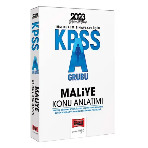 Yargı 2023 KPSS A Grubu Maliye Konu Anlatımı