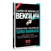 Yargı Çarşı ve Mahalle Bekçiliği Sınavına Hazırlık Soru Bankası