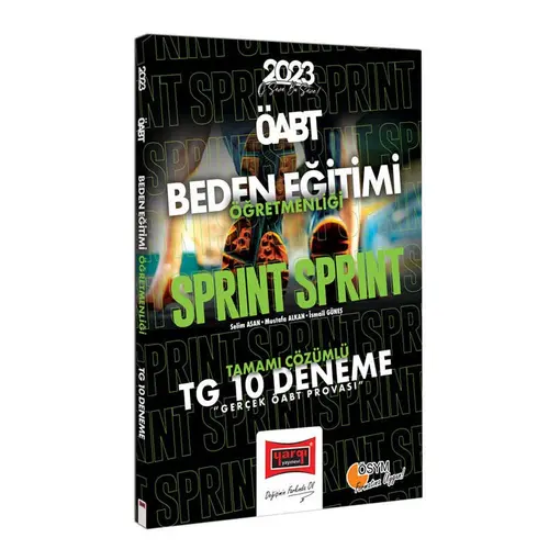 Yargı 2023 KPSS ÖABT Sprint Beden Eğitimi Öğretmenliği Tamamı Çözümlü TG 10 Deneme Sınavı