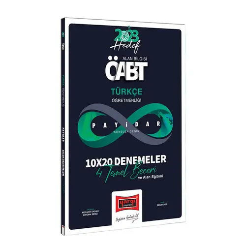 Yargı 2023 KPSS ÖABT Türkçe Öğretmenliği Payidar 10x20 Deneme