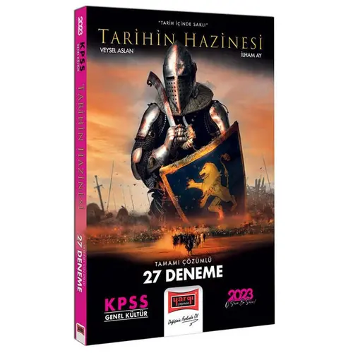 Yargı 2023 KPSS Tarihin Hazinesi Tamamı Çözümlü 27 Deneme