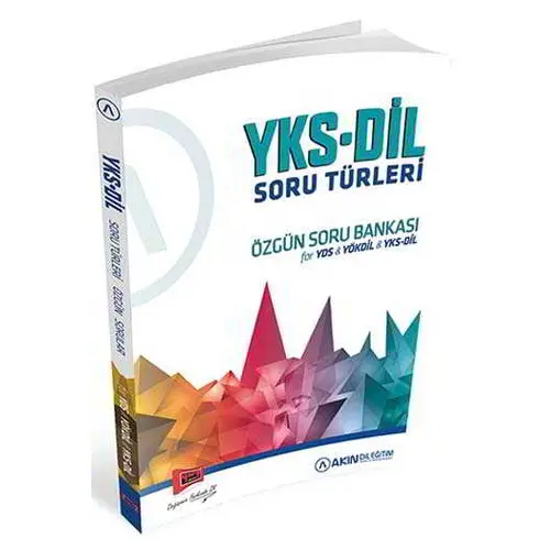 Yargı Akın YKSDİL Özgün Soru Bankası