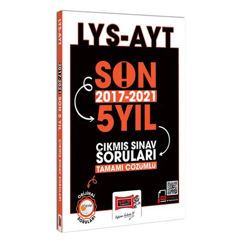 Yargı AYT Son 5 Yıl (2017-2021) Tamamı Çözümlü Çıkmış Sınav Soruları