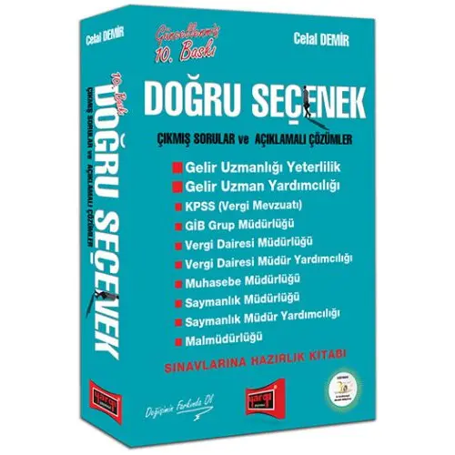 Yargı Doğru Seçenek Çıkmış Sorular ve Açıklamalı Çözümler 10.Baskı