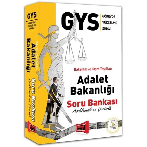 Yargı GYS Adalet Bakanlığı Açıklamalı ve Çözümlü Soru Bankası