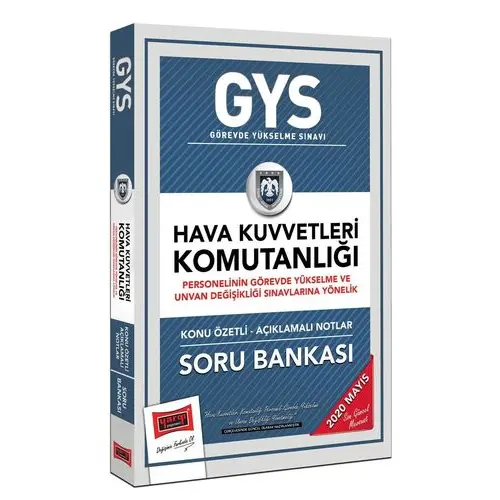 Yargı GYS Hava Kuvvetleri Konutanlığı Konu Özetli Soru Bankası