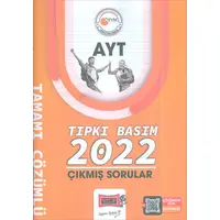 Yargı AYT Tıpkı Basım 2022 Çıkmış Sorular