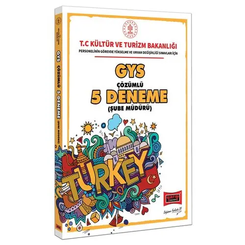 Yargı GYS T.C. Kültür ve Turizm Bakanlığı Şube Müdürü İçin Çözümlü 5 Deneme