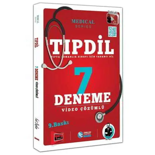 Yargı TIPDİL Video Çözümlü 7 Deneme Sınavı 9.Baskı