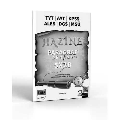 Yargı TYT AYT KPSS ALES DGS MSÜ Hazine Paragraf 5x20 Deneme Sınavı