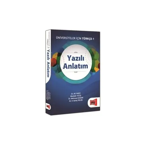 Yargı Yazılı Anlatım Üniversiteler İçin Türkçe-1