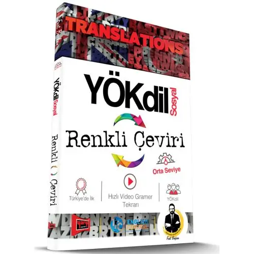 Yargı YÖKDİL Sosyal Translations Orta Seviye Renkli Çeviri