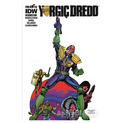 Yargıç Dredd Sayı 15 (Kapak A) - Duane Swierczynski - Presstij Kitap