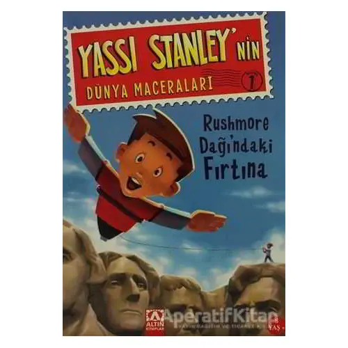 Yassı Stanley’nin Dünya Maceraları 1: Rushmore Dağı’ndaki Fırtına - Jeff Brown - Altın Kitaplar