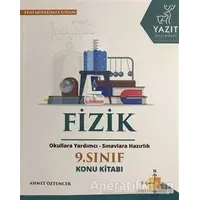 9.Sınıf Fizik Konu Kitabı Yazıt Yayınları