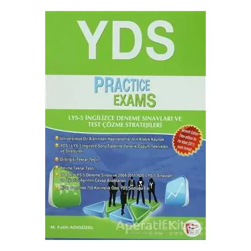 YDS Practice Exams - M. Fatih Adıgüzel - Pelikan Tıp Teknik Yayıncılık