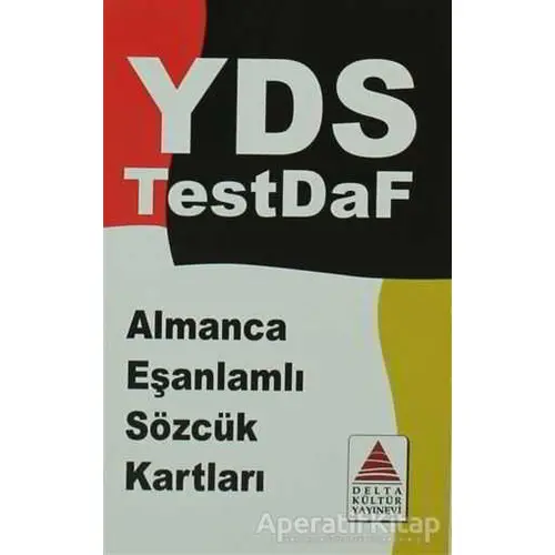 YDS Almanca Eş Anlamlı Sözcük Kartları - Şule Pak - Delta Kültür Yayınevi