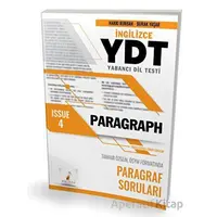 YDT İngilizce Paragraph Issue 4 - Burak Yaşar - Pelikan Tıp Teknik Yayıncılık