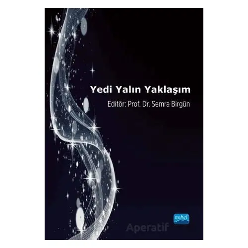 Yedi Yalın Yaklaşım - Kolektif - Nobel Akademik Yayıncılık