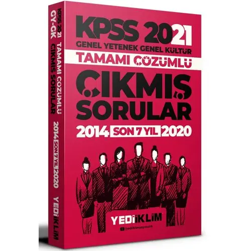 Yediiklim 2021 KPSS Lisans Çözümlü Son 7 Yıl Çıkmış Sorular