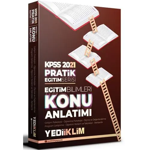 Yediiklim 2021 KPSS Pratik Eğitim Serisi- Eğitim Bilimleri Konu Anlatımı