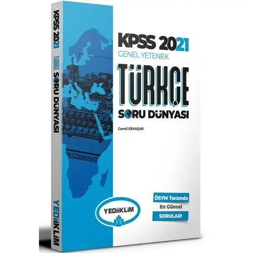 Yediiklim 2021 KPSS Türkçe Soru Dünyası