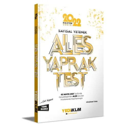 Yediiklim 2022 Ales Sayısal Yetenek Çek Kopart Yaprak Test