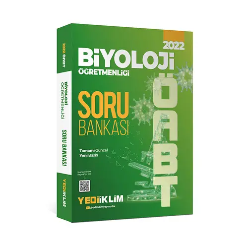 Yediiklim 2022 ÖABT Biyoloji Öğretmenliği Soru Bankası