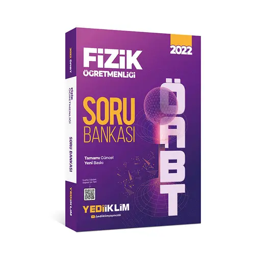 Yediiklim 2022 ÖABT Fizik Öğretmenliği Soru Bankası