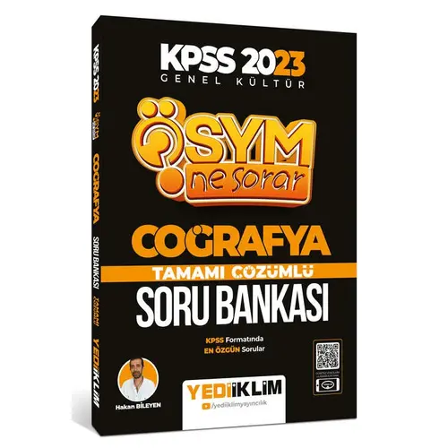 Yediiklim 2023 KPSS Genel Kültür Ösym Ne Sorar Coğrafya Tamamı Çözümlü Soru Bankası