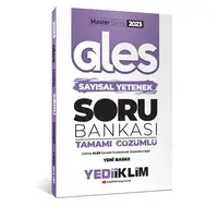 Yediiklim 2023 Master Serisi Ales Sayısal Yetenek Tamamı Çözümlü Soru Bankası