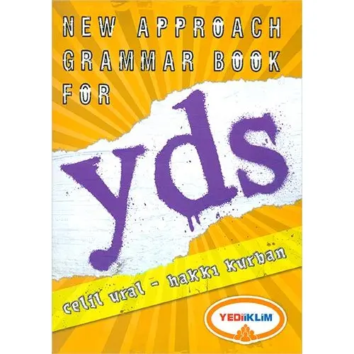 Yediiklim YDS New Approach Grammar Book For YDS