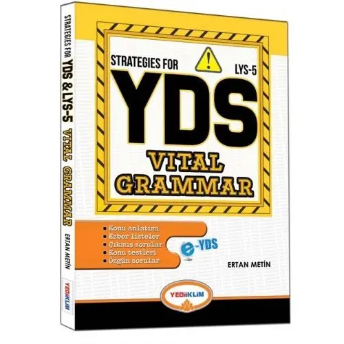 Yediiklim YDS Vital Grammar