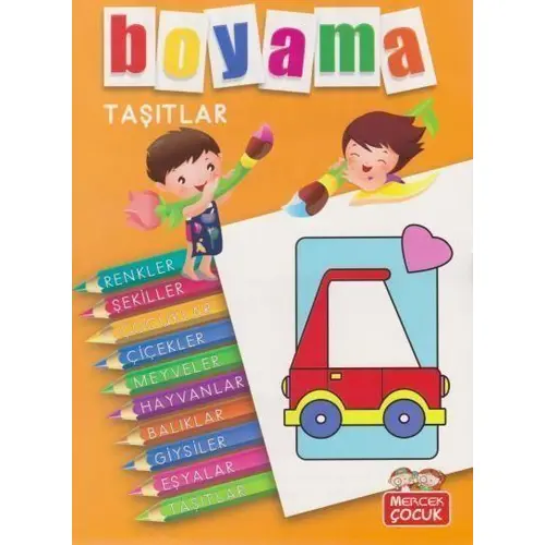 Yeni Boyama 10 Kitap Takım Mercek Yayıncılık