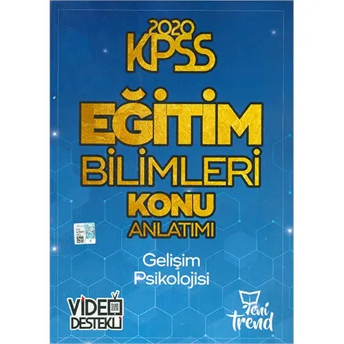 Yeni Trend 2020 KPSS Gelişim Psikolojisi Konu Anlatımlı