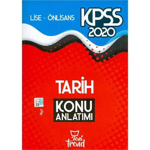 Yeni Trend 2020 KPSS Lise ÖnLisans Tarih Konu Anlatımı