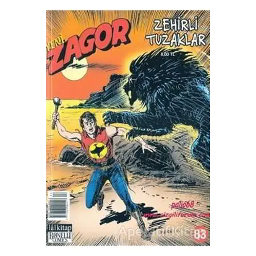 Yeni Zagor Sayı: 83 Zehirli Tuzaklar - Mauro Boselli - Lal Kitap