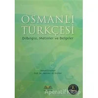 Osmanlı Türkçesi - Mehmet Ali Beyhan - Demavend Yayınları