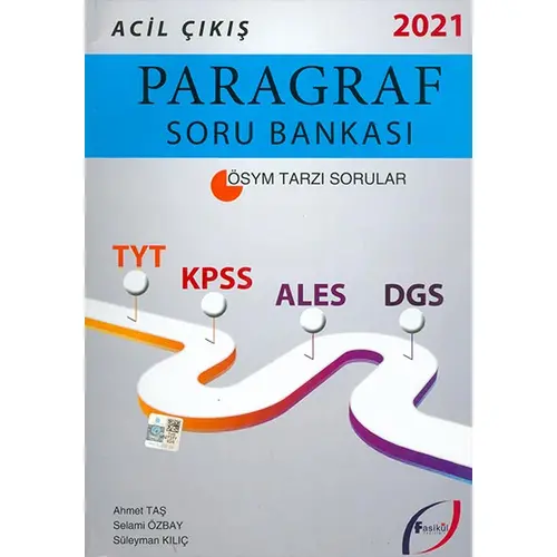 Yıldız Fasikül Acil Çıkış Paragraf Soru Bankası