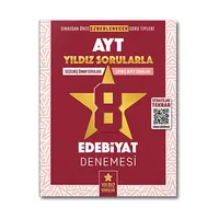 Yıldız Sorular YKS AYT Edebiyat 8 Deneme Video Çözümlü