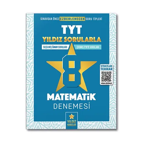 Yıldız Sorular YKS TYT Matematik 8 Deneme Video Çözümlü