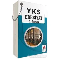 YKS 2.Oturum Edebiyat Kartları - Tufan Şahin - Delta Kültür Yayınevi