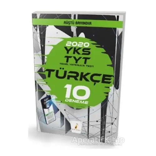 YKS TYT 2019 Türkçe Yeni Nesil 10 Deneme - Rüştü Bayındır - Pelikan Tıp Teknik Yayıncılık