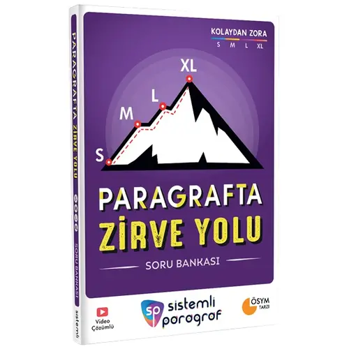 YKS TYT Paragrafta Zirve Yolu Soru Bankası Sistemli Paragraf Yayınları